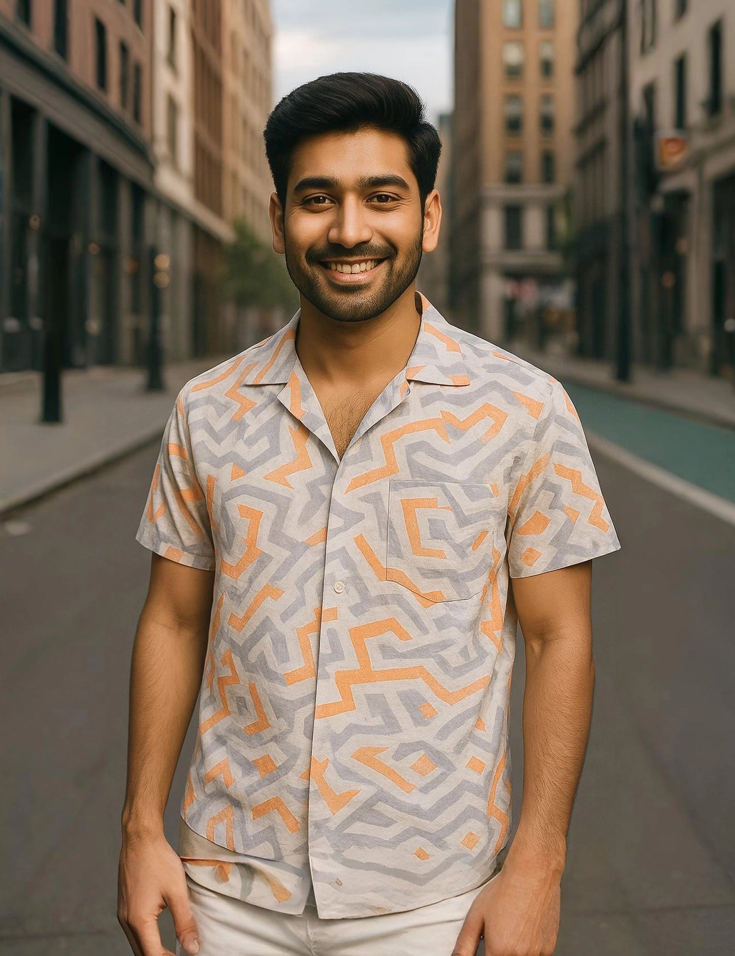 Crack Design Luxe Everyday Cotton Shirt for Men