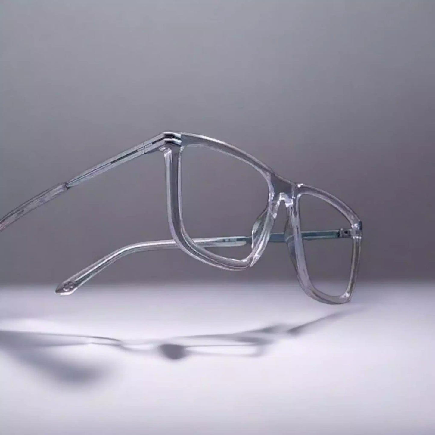 White Frame Transparent Sunglasses for Classy Look
