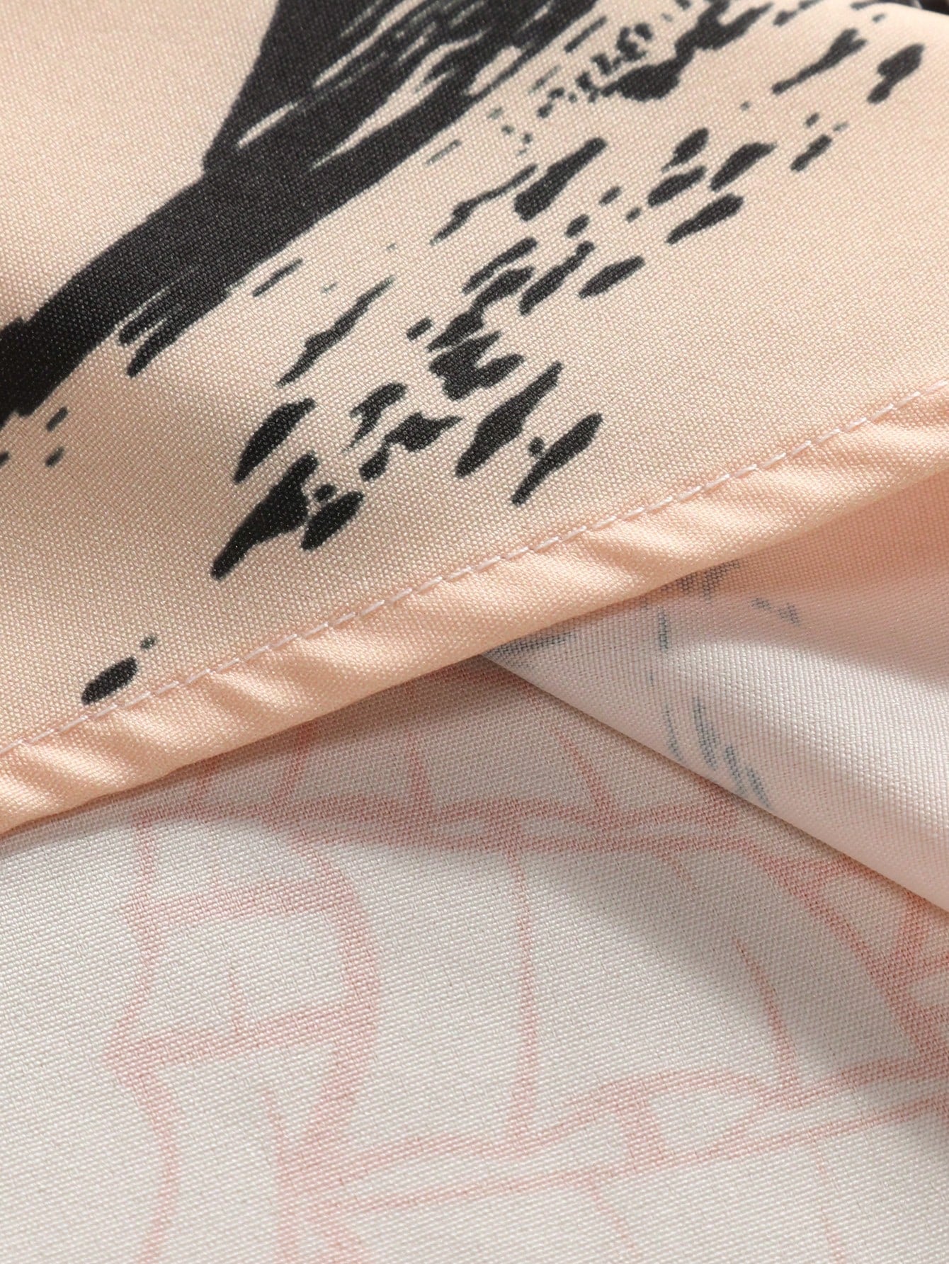 Men's Orange Coconut Print Shirt Relaxed Printed Casualwear