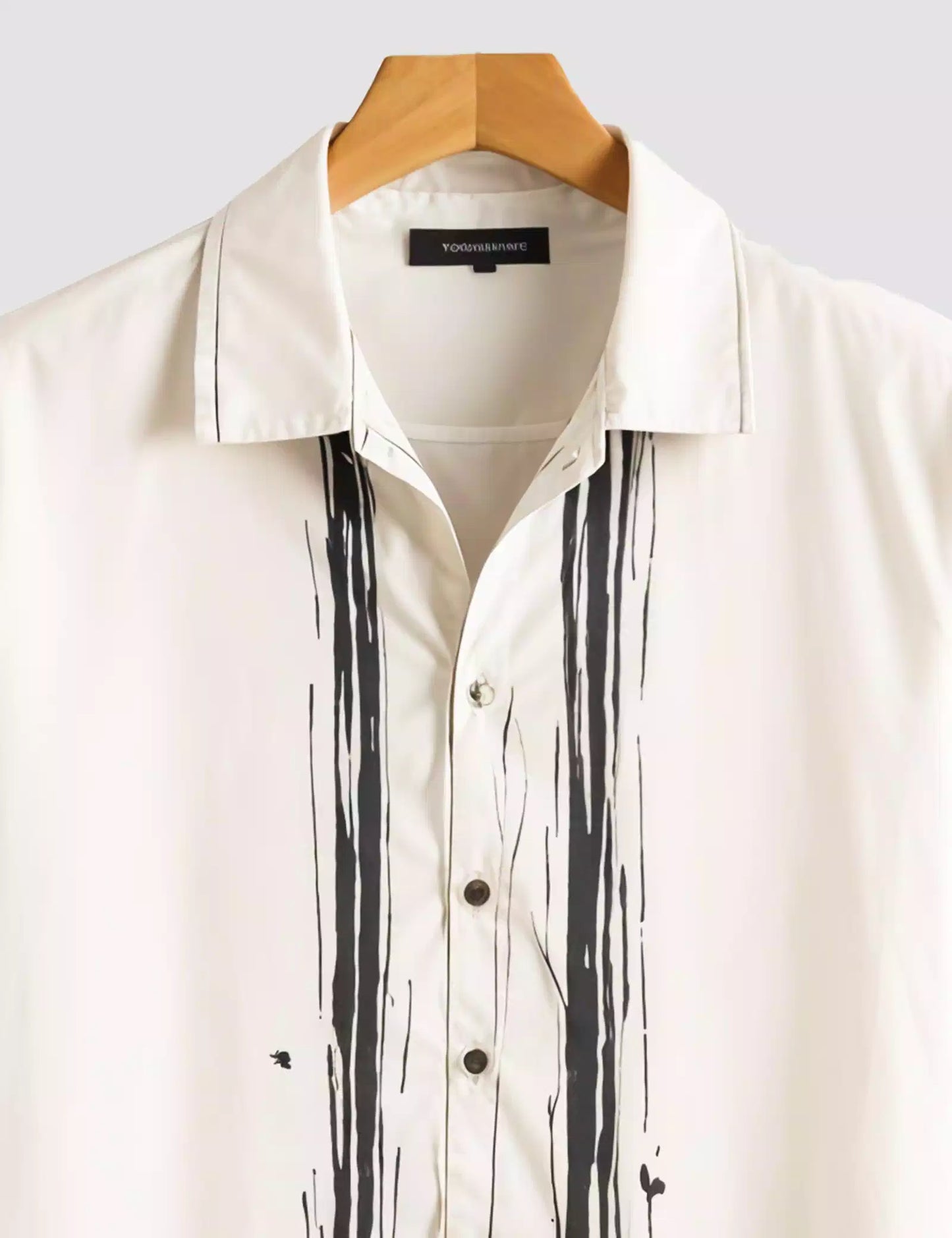 Cream Bottom Flower Printed Designer Men's Half Sleeves Printed Shirt Exclusive Super Sale