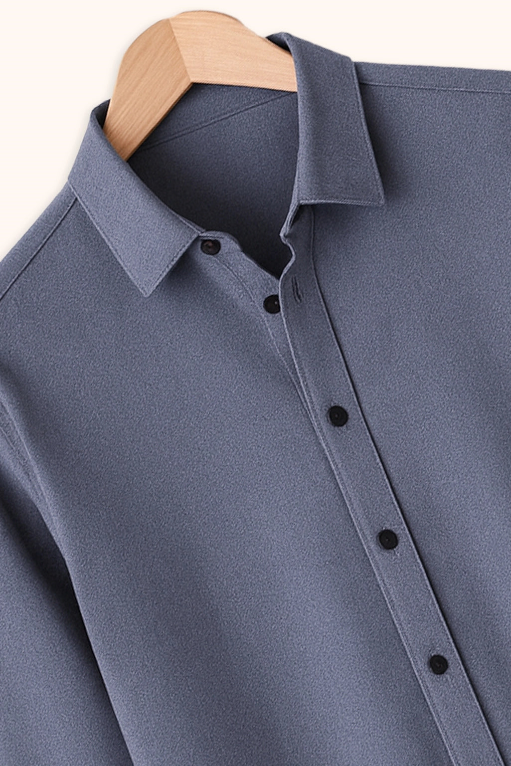Men's Blue Color Premium Full Sleeve Shirt