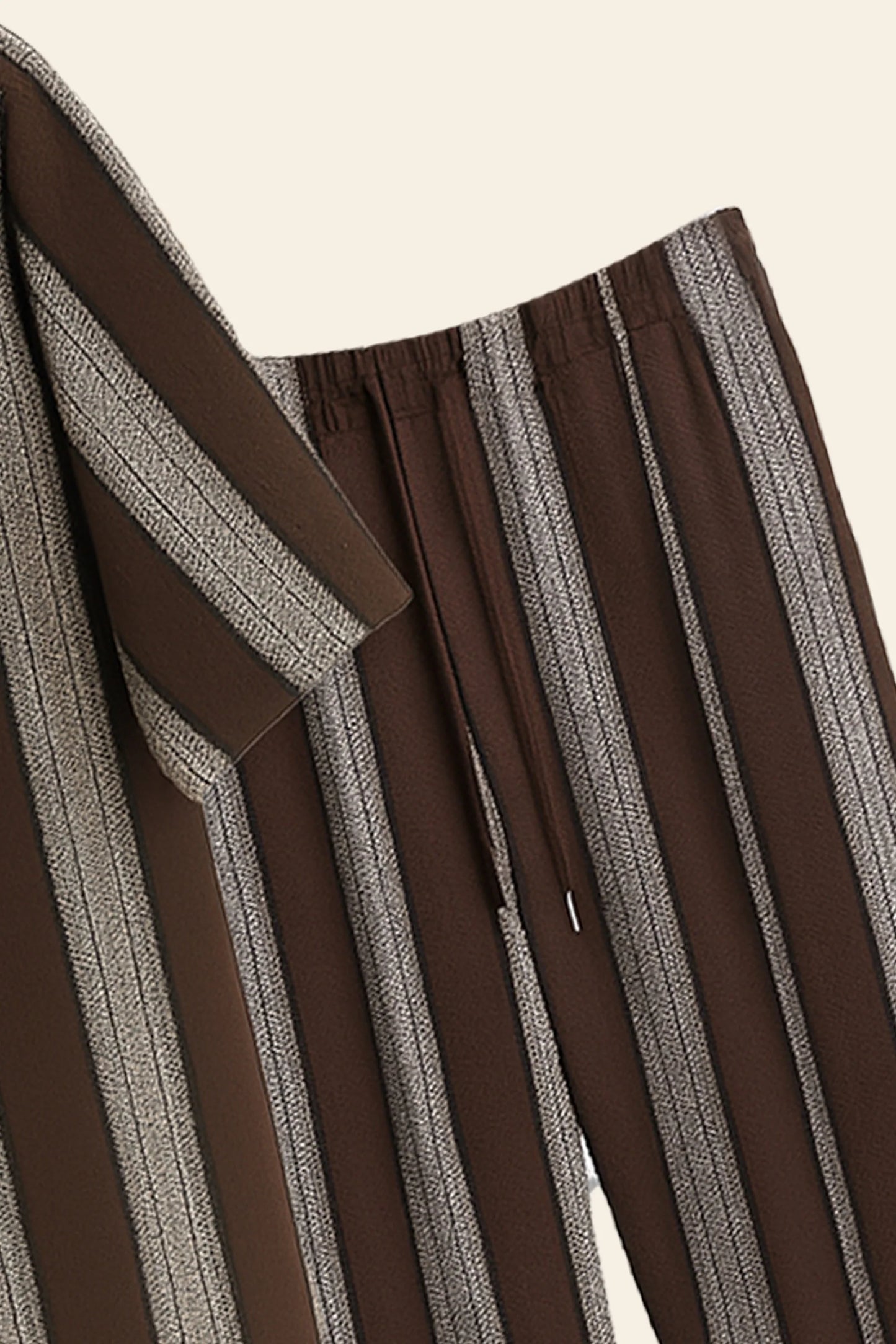 Brown Line Men's Casual Half Sleeve Shirt and Full Pant Set - XPCRDF