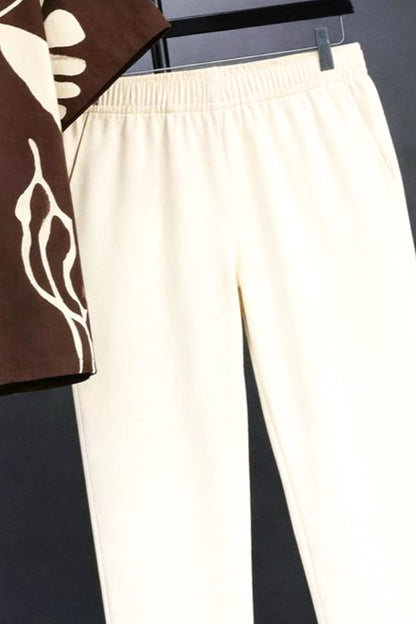 Classy Mocha Petal Men's Casual Half Sleeve Shirt and Full Pant Set - XPCRDF