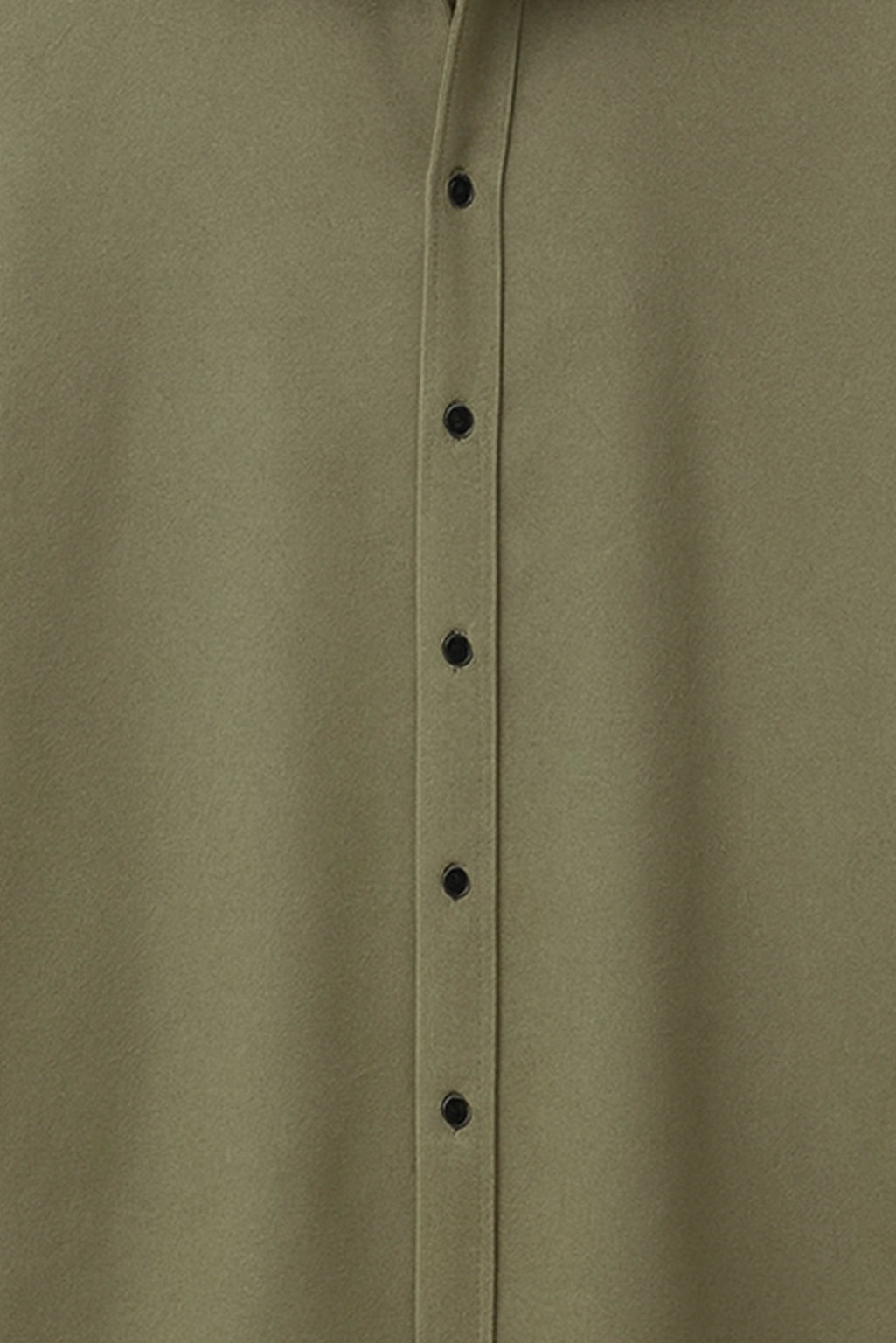 Men's Army Green Color Premium Full Sleeve Shirt