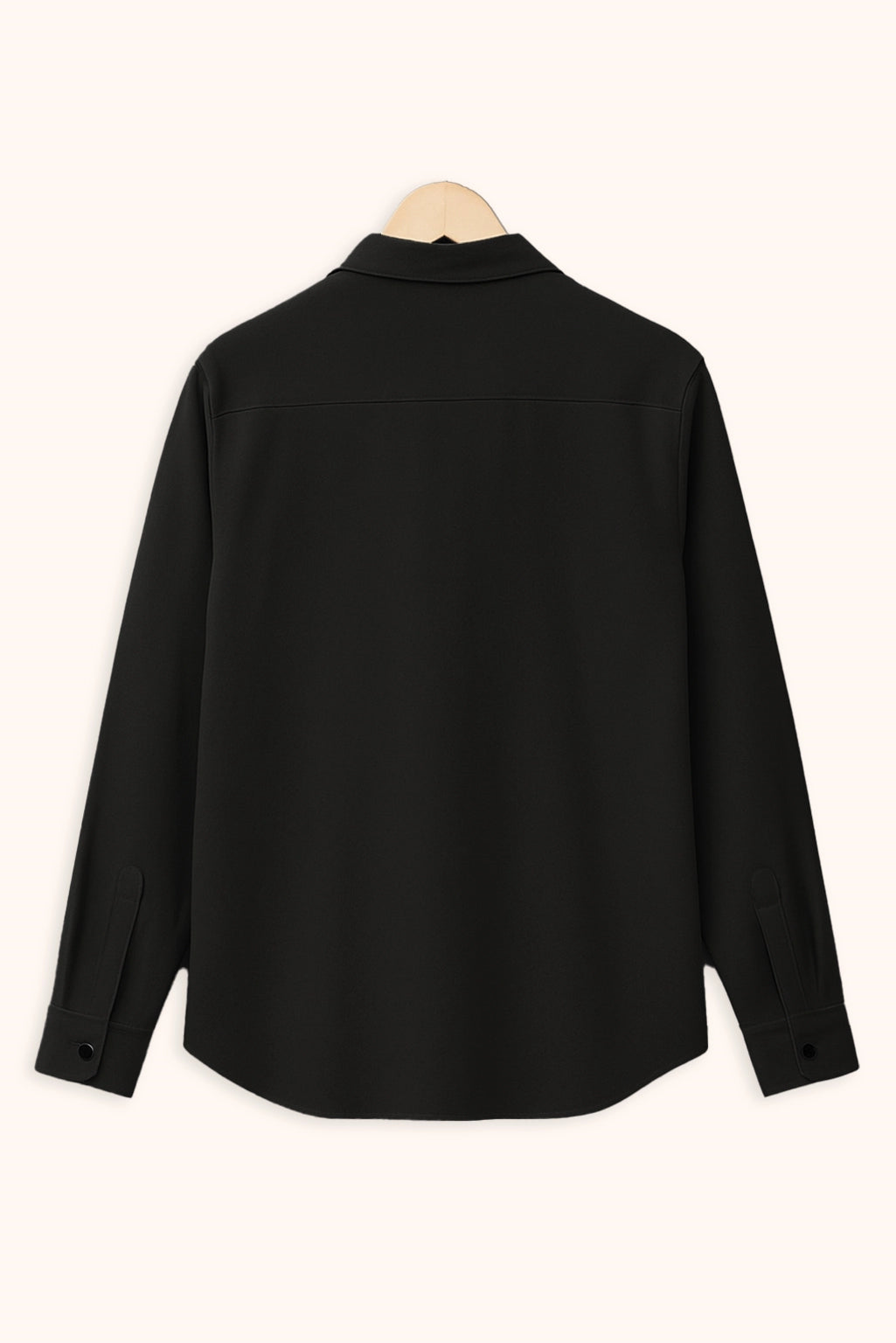 Men's Black Color Premium Full Sleeve Shirt