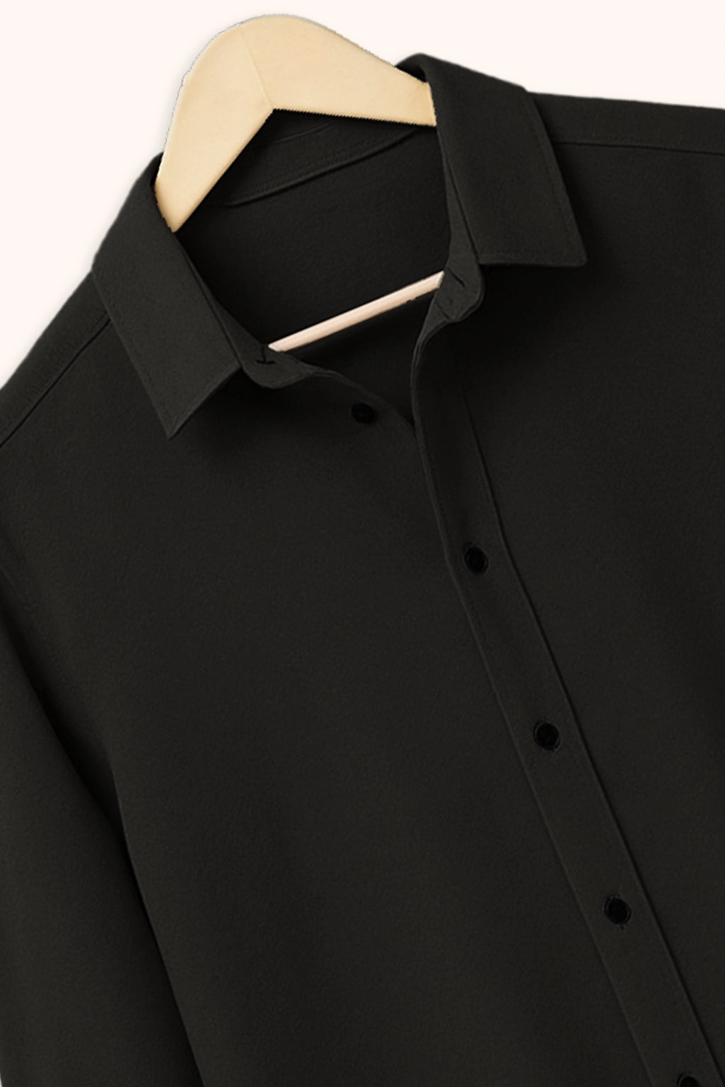 Men's Black Color Premium Full Sleeve Shirt