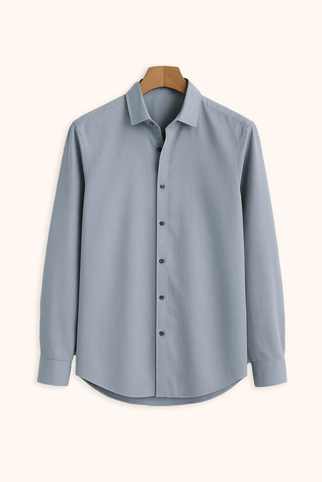Men's Light Blue Color Premium Full Sleeve Shirt