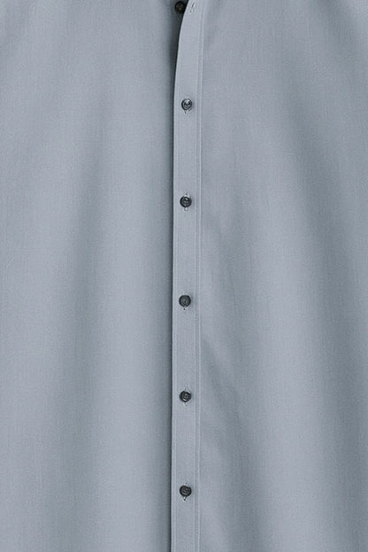 Men's Light Blue Color Premium Full Sleeve Shirt